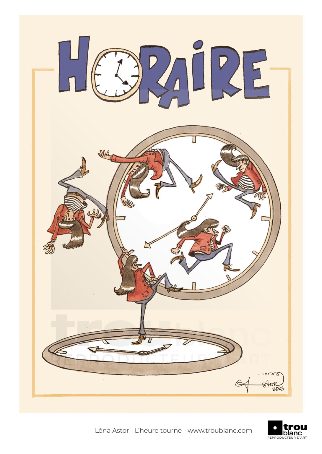 Léna Astor- L'heure tourne